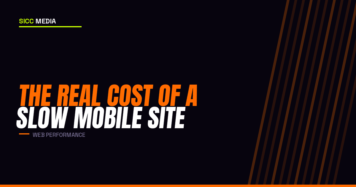 The Real Cost of a Slow Mobile Site