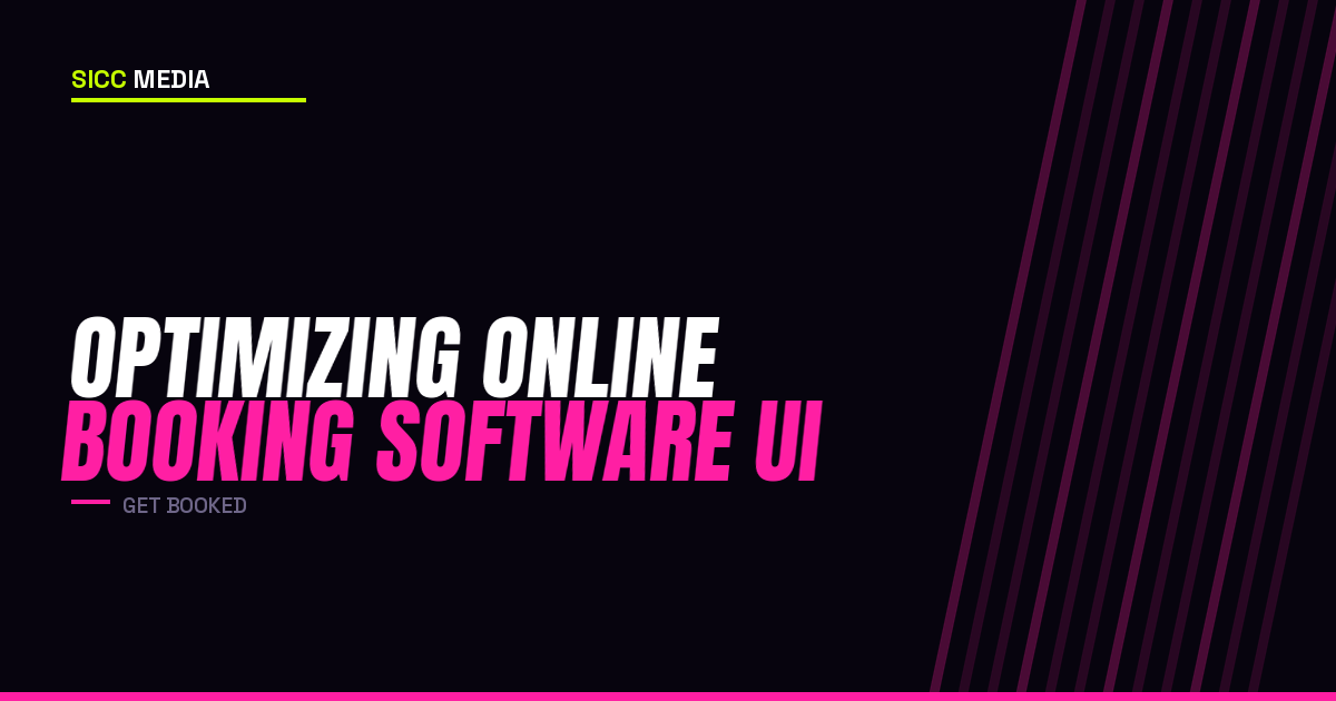 Optimizing Online Booking Software UI