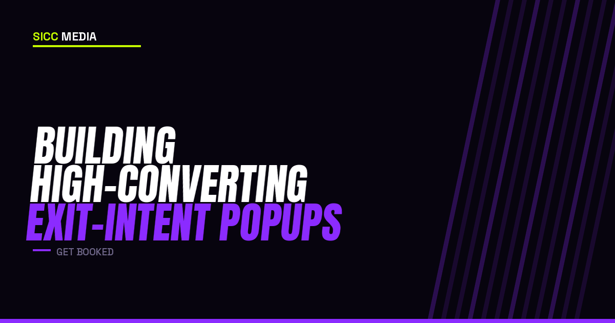 Building High-Converting Exit-Intent Popups