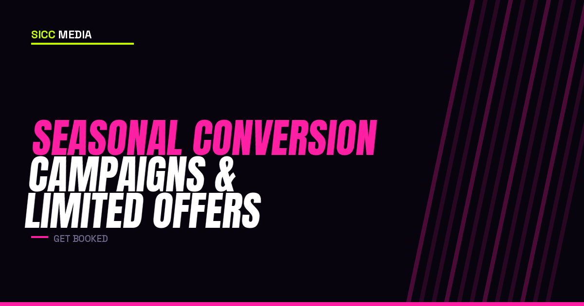 Seasonal Conversion Campaigns & Limited Offers