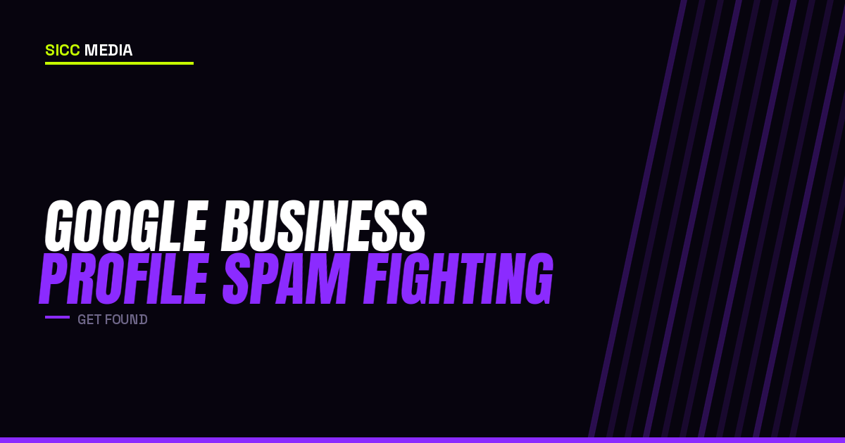 Google Business Profile Spam Fighting