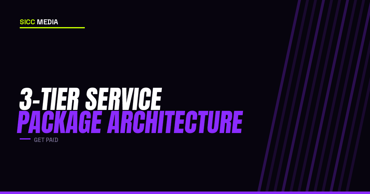 3-Tier Service Package Architecture
