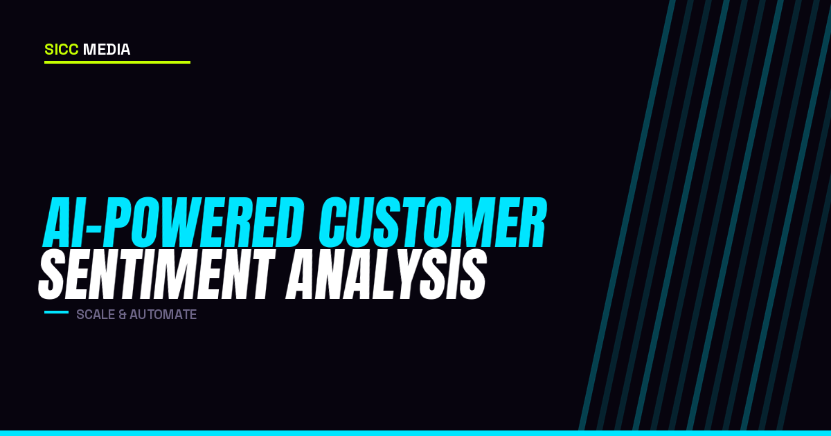 AI-Powered Customer Sentiment Analysis