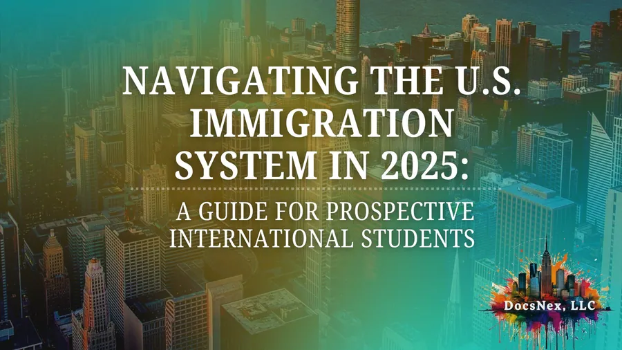 DocsNex. Immigration presentation, cover.