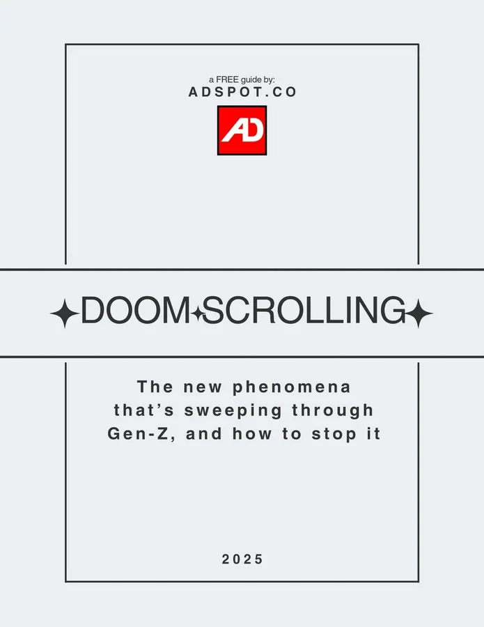 Sicc Media. Gen Z and doom-scrolling, cover.