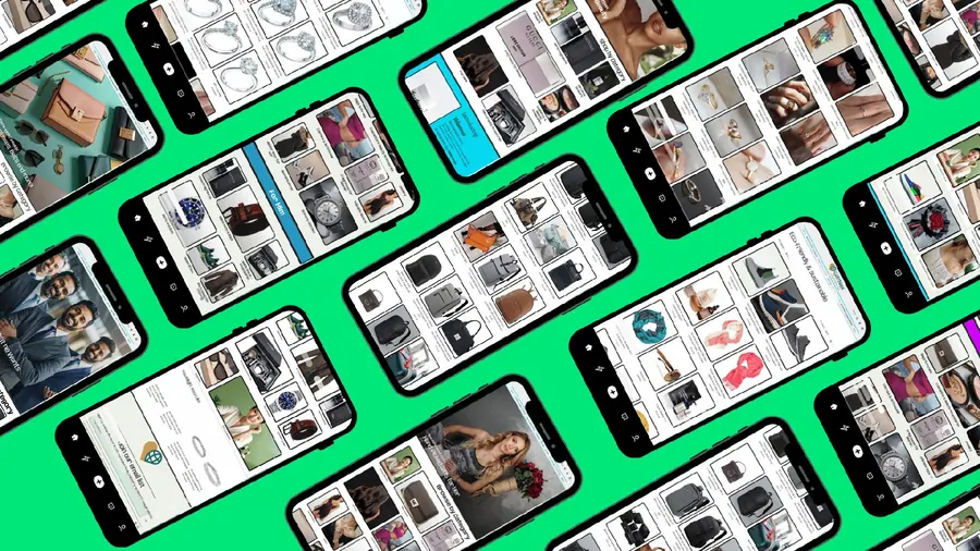 GiftNex. Product grid.