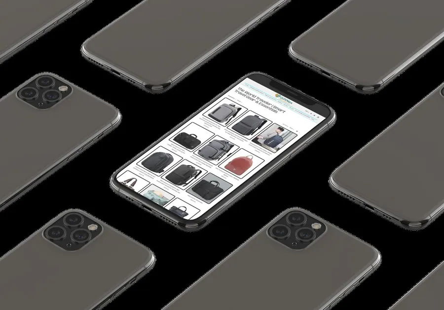 GiftNex. Catalogue, device grid.
