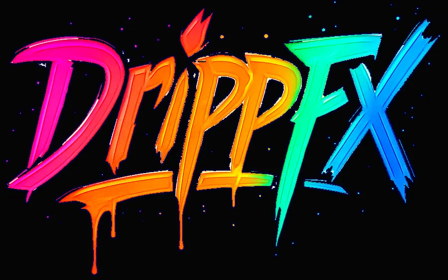 DrippFX. Wordmark.