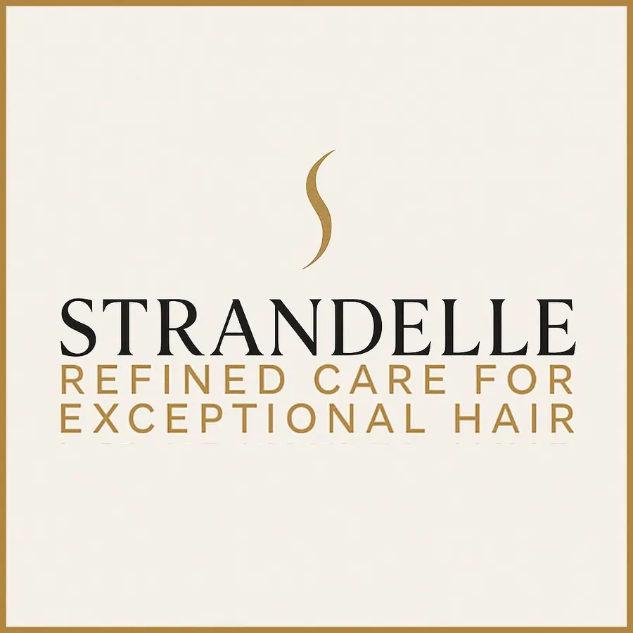Strandelle. Wordmark and tagline.
