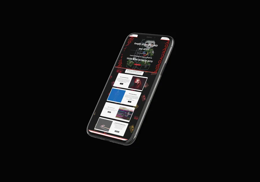 AdSpot. Marketplace, device mock.