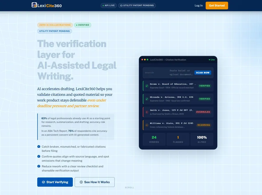 LexiCite360. Button systems and status badges.